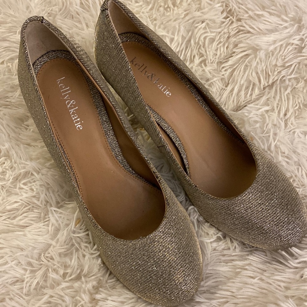 Kelly & Katie sparkly shoes